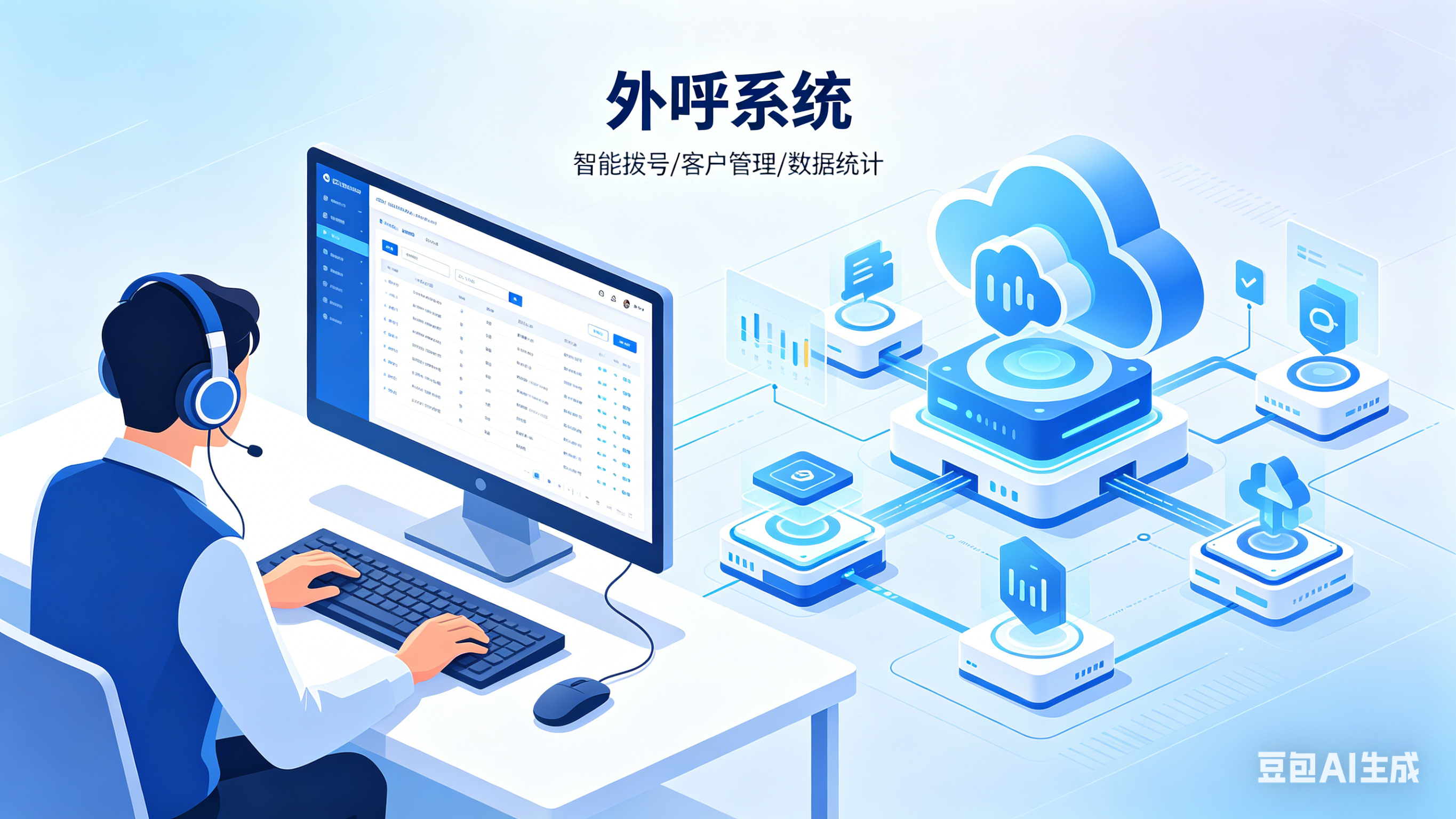 外呼系统界面